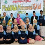 ‘Peringati Maulid Nabi’ Tim KKN Kerjasama dengan Pengurus Masjid Jami’ Nurul Islam Ngaliyan Semarang
