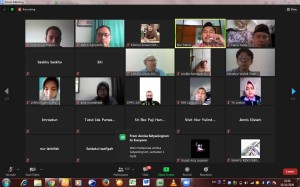 Sampaikan Rencana Blended Learning, Unit Pengelola Prodi AKS Gelar Ngobrol Gayeng Virtual dengan Orang Tua Mahasiswa