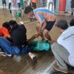 Kecelakaan dalam Pertandingan Futsal Putra Piala FEBI Tahun Ini