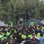 Aksi Unjuk Rasa Tolak Perppu Ciptaker; Massa di Represi Aparat