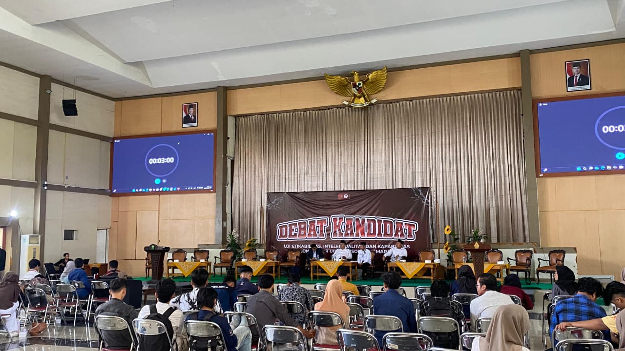 Debat Terbuka Calon Rektor UIN Walisongo dengan Mahasiswa UIN Walisongo