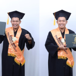 Menjaga Akademik di Tengah Organisasi, Aji Raih Wisudawan Terbaik FEBI