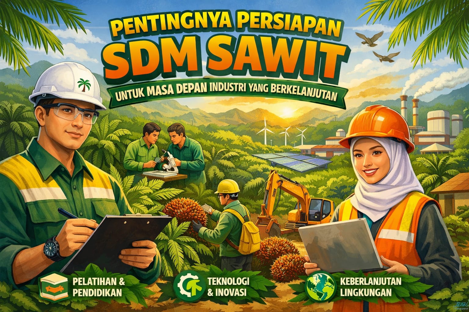 Menakar Masa Depan Sawit Indonesia: Mengapa Investasi SDM Tak Boleh Terlambat?
